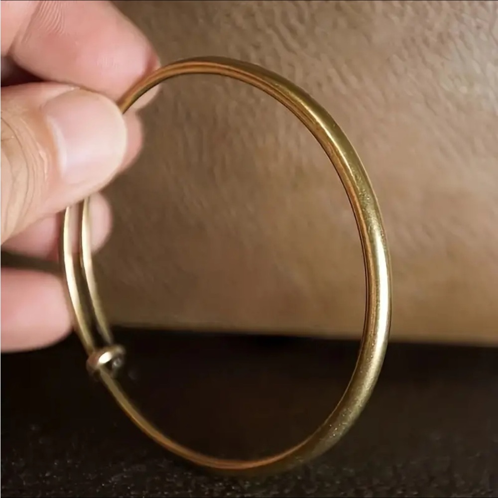Solid Brass bracelet - Picture 5 of 6